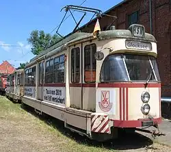 427 et remorque dans les collections du musée.