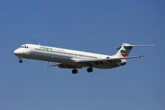 McDonnell Douglas MD-82 de Bulgarian Air Charter (2010)