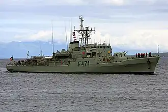 Corvette NRP António Enes de la Marine portugaise