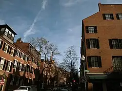 Chestnut Street, row houses, 2010.