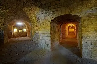 La caponnière double est.