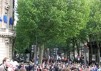 Boulevard Saint-Germain.