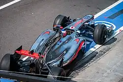 Photographie de Jenson Button lors du Grand Prix d'Italie 2012