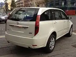 Tata Aria vue arrière.