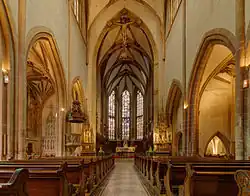 Intérieur de la collégiale