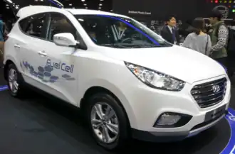 Hyundai ix35 FCEV&nbsp;(en), présentée en 2013.