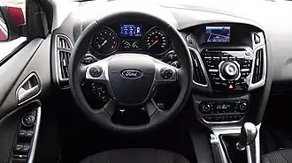 Ford Focus III phase 1 (intérieur)