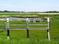 L'ancien port derrière la maison.