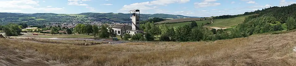 Vue panoramique du site.