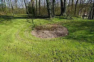 L'emplacement du puits.