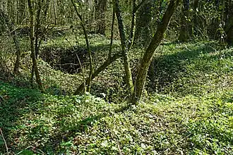 Emplacement du puits no&nbsp;4.