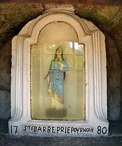 La sainte Barbe de Fresse.