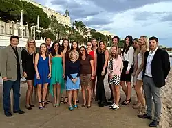 Le RC Cannes en octobre 2015.