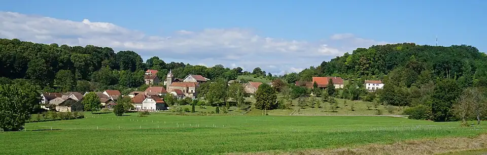 Panorama du village.