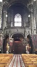 Grand orgue Merklin-Schütze de l'église Saint-Georges ("Sint-Joriskerk") d'Anvers (Belgique)(1867).