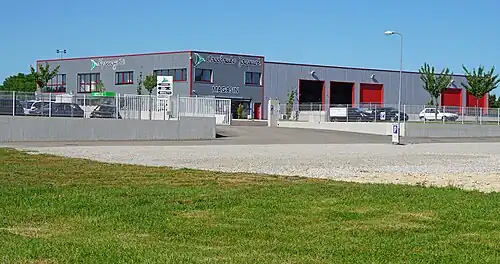 Les bureaux-magasin de la casse et de Dépannage 70.