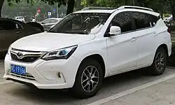 Song BYD vue avant