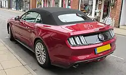 Mustang cabriolet (Royaume-Uni)
