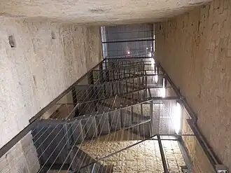 L'intérieur de la tour.