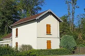 La halte de Ronchamp-Malbouhans.