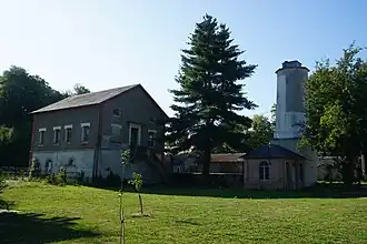 L'ancien puits Central puis bureaux des mines
