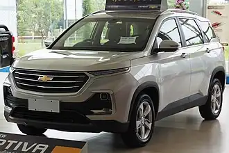 Un Chevrolet Captiva II en Thailande.