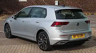 Arrière VW Golf VIII