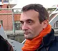Florian Philippot, tête de liste.