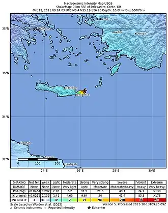 Image illustrative de l’article Séisme de 2021 du Lassíthi