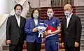Tai Tzu-ying, médaillée d'argent en badminton.