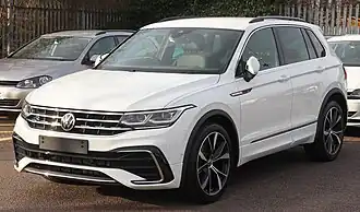 Volkswagen Tiguan II (depuis 2016).