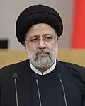 Ebrahïm Raïssi, président de la république islamique d'Iran de 2021 à 2024.