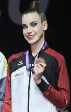 Description de l'image 2022 World Cup Tashkent Podium Darja Varfolomeev.jpg.