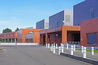 L'entrée des urgences.