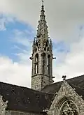 Église paroissiale Saint-Primel, clocher.