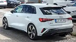 Vue arrière de la Sportback