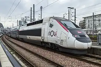 TGV inOui en gare de Rennes.