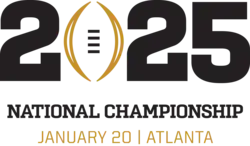 Description de l'image 2025 College Football Playoff National Championship Logo.png.