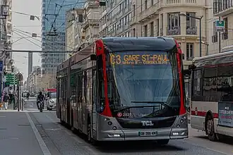 Image illustrative de l’article Trolleybus de Lyon