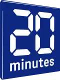Logo de 20 Minutes depuis novembre 2020.