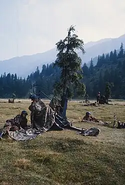 Canons DCA 20&nbsp;mm 54 camouflé (1966)