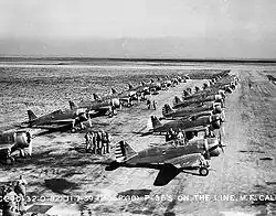 P-36A du 20th Pursuit Group à Moffet Field en 1939