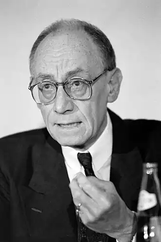 Edzard Reuter en 1991.