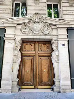 No&nbsp;21 : entrée.