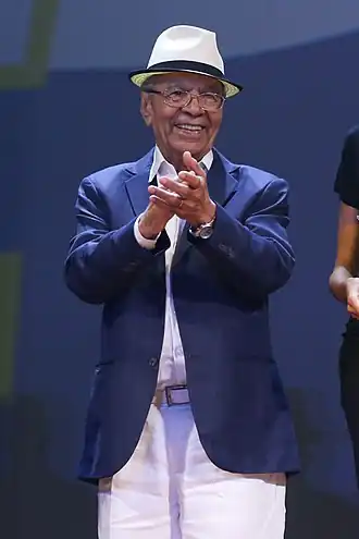 Le chanteur Monarco, président honoraire de la Portela