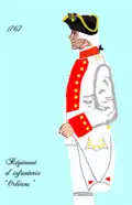 régiment d’Orléans de 1767 à 1776