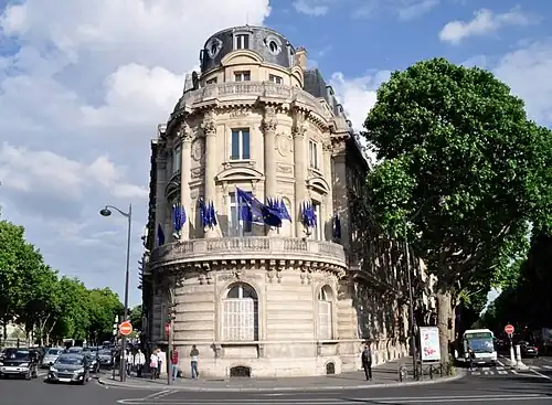 Bâtiment du 288, boulevard Saint-Germain où Blériot mourut.