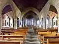 L'église Notre-Dame-de-la-Clarté, vue intérieure.