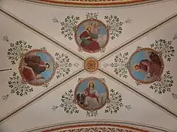 Voûte de la nef centrale.