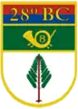 Insigne du 28º Batalhão de Caçadores.